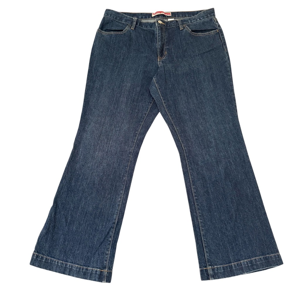 GAP 14 (35x28.5) Ankle Dark Wash Long and Lean Flare Womens Jeans 519246